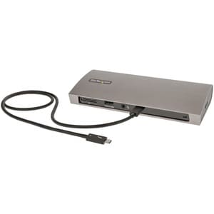 StarTech.com Thunderbolt 4 Dock, 96W Power Delivery, Single 8K / Dual Monitor 4K 60Hz, 3x TB4/USB4 ports, 4x USB-A, SD, Gb