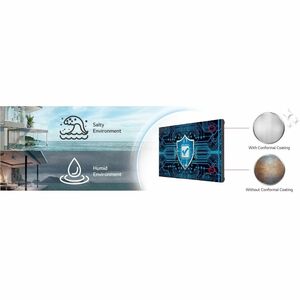 LG Slim Bezel 55VM5J-H Digital Signage Display - 55" LCD - In-plane Switching (IPS) Technology - 24 Hours/7 Days Operation