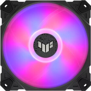 TUF TF120 ARGB Cooling Fan - 4.72" Maximum Fan Diameter - 3 x Fan(s) - 76 CFM Maximum Airflow - 1900 rpm - Fluid Dynamic B