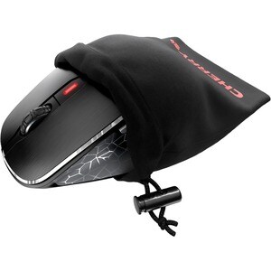 CHERRY ERGO MW 8C ERGO Mouse - Bluetooth/Radio Frequency - USB - Optical - 6 Button(s) - Black - 10 - Wireless - 2.40 GHz 
