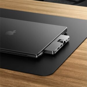 Hyper HyperDrive DUO PRO HD575-GRAY USB Type C Docking Station for Tablet PC, Desktop PC, Notebook - Memory Card Reader - 