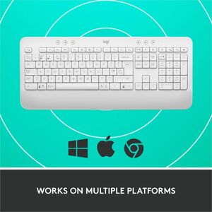 LA K650 WIRELESS KEYB OFF-WHITE ENGLISH