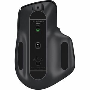 Logitech MX MASTER 3S Performance Wireless Mouse - Darkfield - Wireless - 32.81 ft - Bluetooth/Radio Frequency - 2.40 GHz 