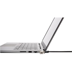 Kensington Slim NanoSaver 2.0 Keyed Laptop Lock - Master Keyed Lock - Carbon Steel - 5.9 ft - For Notebook