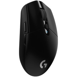 Logitech G LIGHTSPEED G304 游戏鼠标 - USB - 光学 - 6 可编程按钮 - 黑 - 无线 - 12000 dpi