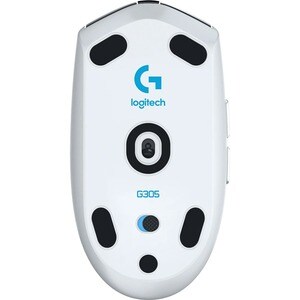 Logitech G LIGHTSPEED G304 实际大小 游戏鼠标 - 无线电频率 - USB - 光学 - 6 按钮 - 6 可编程按钮 - 白 - 无线 - 2.40 GHz - 12000 dpi