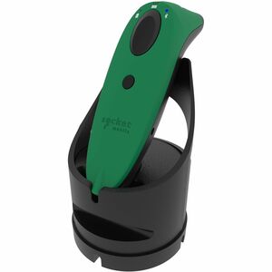 Socket Mobile SocketScan S720, Linear Barcode Plus QR Code Reader, Green & White Dock - Wireless Connectivity - 14.96" (38
