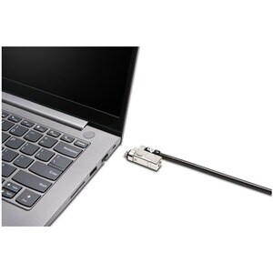 Kensington Cable Lock For Notebook - 1.80 m Cable - Keyed Alike Lock - Carbon Steel - For Notebook