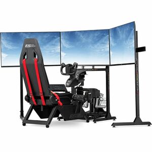 Next Level Racing Flight Simulator Frame - PU Leather, Foam, Steel