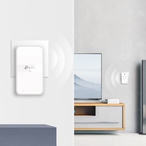 TP-Link TL-WPA7617 Powerline Network Adapter - 1 x Network (RJ-45) - 1000 Mbit/s Powerline - 300 m Distance Supported - Wi