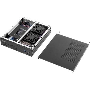 Shuttle XPC slim DH610S Barebone System - Slim PC - Socket LGA-1700 - 1 x Processor Support - Intel H610 Chip - 64 GB DDR4