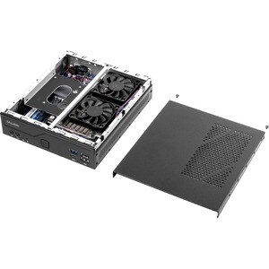 Shuttle XPC slim DH610S Barebone-System - Slim PC - Sockel LGA-1700 - 1 x Prozessor-Support - Intel H610 Chip - 64 GB DDR4