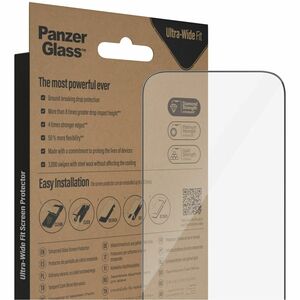 PanzerGlass Glass Screen Protector - For 15.5 cm (6.1") LCD iPhone 14 Pro - Scratch Resistant, Shock Resistant, Fingerprin