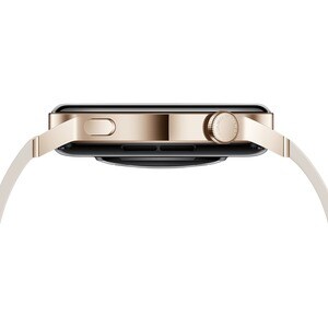 Huawei WATCH GT 3 Smartwatch - 42,30 mm Case Height - 10,20 mm Case Thickness - 42,30 mm Case Width - Schwarz, Stahl Case 