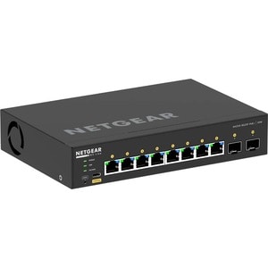 Netgear AV Line M4250 GSM4210PX-100EUS 8 Ports Manageable Ethernet Switch - 10 Gigabit Ethernet, Gigabit Ethernet - 10GBas