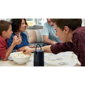 Bose Portable Bluetooth Smart Speaker - Google Assistant, Alexa Supported - Triple Black - 360° Circle Sound - Wireless LA