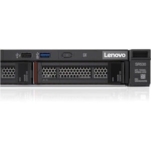 Lenovo ThinkSystem SR530 7X08A0BLAU 1U Rack Server - 1 x Intel Xeon Silver 4216 2.10 GHz - 32 GB RAM - Serial Attached SCS