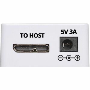 Hub USB Tripp Lite series U360-007C-2X3 - USB 3.0 Micro-B - Externe - Blanc - 7 Total de ports USB - 5 Port(s) USB 2.0 - 2