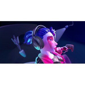 SteelSeries Arctis Nova 1P Wired On-ear Stereo Gaming Headset - Black - Binaural - Ear-cup - 36 Ohm - 20 Hz to 22 kHz - 12