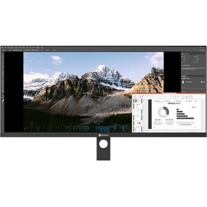 AG Neovo Ultrawide DW3401 34" Class UW-QHD LCD Monitor - 21:9 - Black - 86.4 cm (34") Viewable - In-plane Switching (IPS) 