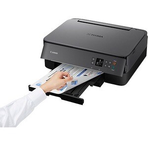 Canon PIXMA TS5370A Wireless Inkjet Multifunction Printer - Colour - Black - Copier/Printer/Scanner - 4800 x 1200 dpi Prin