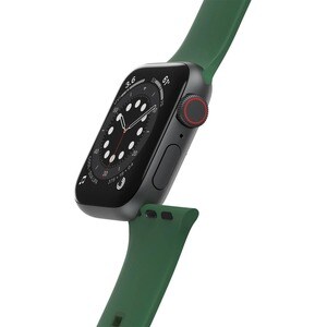 OtterBox Adjustable Smartwatch Band - Small (S) - Buckle Attachment - Green Envy - Silicon, Stainless Steel