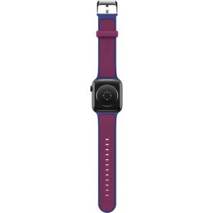Banda smartwatch OtterBox Regolabile - Grande (L) - Fibbia Accessoriio - Blu - Silicone, Acciaio inox