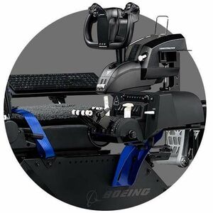 Next Level Racing Simulation Cockpit - Blue