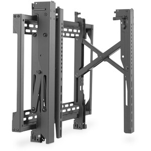 Digitus Wall Mount for Monitor, Video Wall - Black - Height Adjustable - 1 Display(s) Supported - 101.6 cm to 177.8 cm (70