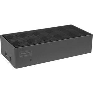 Targus DOCK190 C型 USB 扩展插口 用于 智能电话, 扬声器, 麦克风, 耳机, 笔记本电脑, 显示器, 平板, 键盘, Workstation - 100 W - 灰, 黑 - 符合 TAA 标准 - 4K, 2K - 40