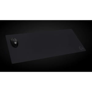 Logitech G G840 XL Gaming Mouse Pad - 400 mm x 900 mm x 3 mm Dimension - Black - Rubber - Extra Large - Mouse/Keyboard