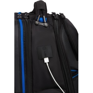 SwissGear ScanSmart 8121203410 Carrying Case (Backpack) for 17" Notebook - Black - Bump Resistant, Ding Resistant, Scratch