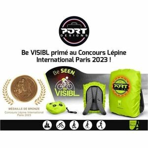 Port Rain Cover - Supports Backpack - 655 mm Height x 800 mm Width x 7 mm Depth - Water Resistant, Strap Closure, Water Pr