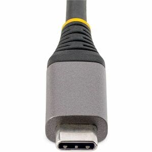 StarTech.com 4-Port USB-C Hub, 5Gbps, Bus Powered, 4x USB-A Ports, Optional Auxiliary Power, Portable USB Type-C Hub, 1ft/
