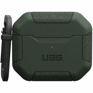 Urban Armor Gear Scout Rugged Charging Case Apple AirPods (Gen 3) - Olive Drab - Drop Resistant, Shock Resistant, Scratch 