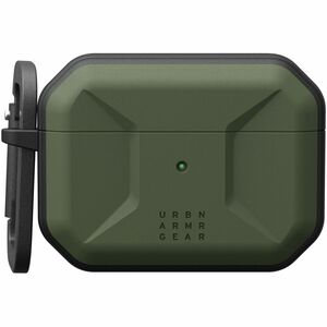 Urban Armor Gear Civilian Rugged Carrying Case Apple AirPods Pro (2nd Generation) - Olive Drab - Damage Resistant, Drop Re