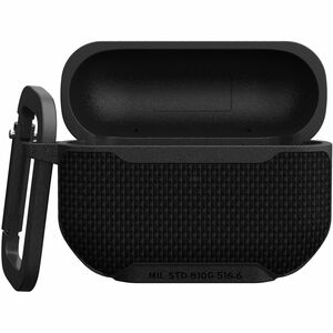 Urban Armor Gear Ballistic ARMR Rugged Charging Case Apple AirPods Pro (2nd Generation) - Black - Drop Resistant, Shock Re