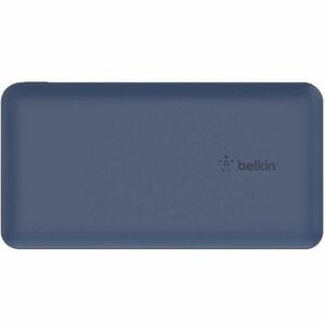 Belkin BoostCharge Power Bank 10K - For iPhone, iPad, AirPod, Smartwatch, Smartphone - 10000 mAh - 3 x USB - Blue