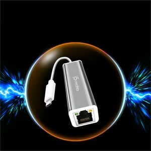 j5create JCE133G Gigabit Ethernet-Adapter für PC - 10/100/1000Base-T - USB-Typ C - Twisted Pair