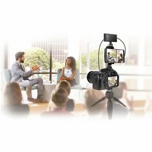 j5create JVA02 Video Capturing Device - Black - Functions: Video Capturing, Video Streaming, Video Recording, Audio Mixing