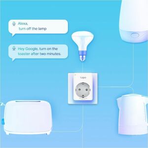 TP-Link Tapo P100 Smart Plug - Google Assistant, Alexa Supported