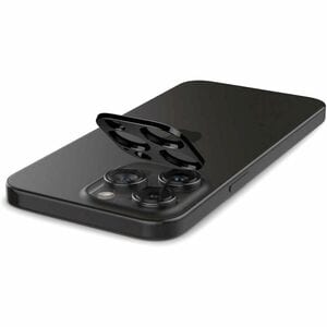 Spigen Glas.tR Optik Camera Lens Protector - Black - Tempered Glass - 2