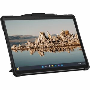 Urban Armor Gear Metropolis SE Carrying Case Microsoft Surface Pro 10, Surface Pro 11, Surface Pro 9 Tablet - Black - Shoc