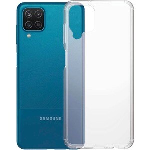 Funda PanzerGlass - para Samsung Galaxy A12 Smartphone - Transparente - 1 - Resistente a las bacterias, Resistente a griet