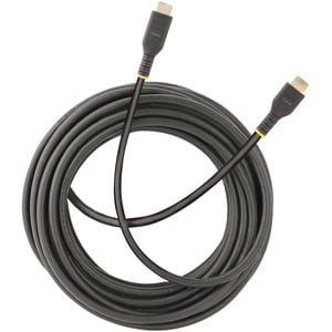 StarTech.com 10m (30ft) Active HDMI Cable, HDMI 2.0 4K 60Hz UHD, Rugged HDMI Cord w/ Aramid Fiber, Heavy-Duty High Speed H