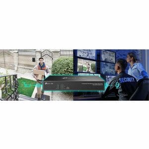 TP-Link VIGI NVR1004H-4P 4 Kanäle Kabel Videoüberwachungsstation - Netzwerk-Videorekorder - HDMI - 4K Aufnahme