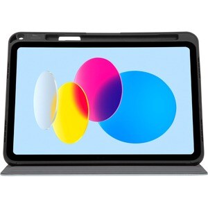 Targus Click-In THZ93211GL Hülle für Apple iPad (10. Generation) Tablet, Stylus - Silber - Sturzsicher, Kratzfest, Stoßfes