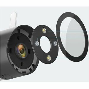 Tenda 4 Channel Wireless HD Video Security Kit - Network Video Recorder, Camera - 4 Camera(s) - 2304 x 1296 Camera Resolut