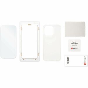Displex Case for Samsung Galaxy S23 Smartphone - Black, Clear - Dirt Resistant, Fingerprint Resistant, Scratch Resistant, 