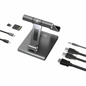 j5create JTS224-N Height Adjustable Tablet PC Stand - 27.9 cm (11") to 32.8 cm (12.9") Screen Support - 1.50 kg Load Capac